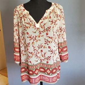 Semi-sheer Old Navy v-neck blouse- S